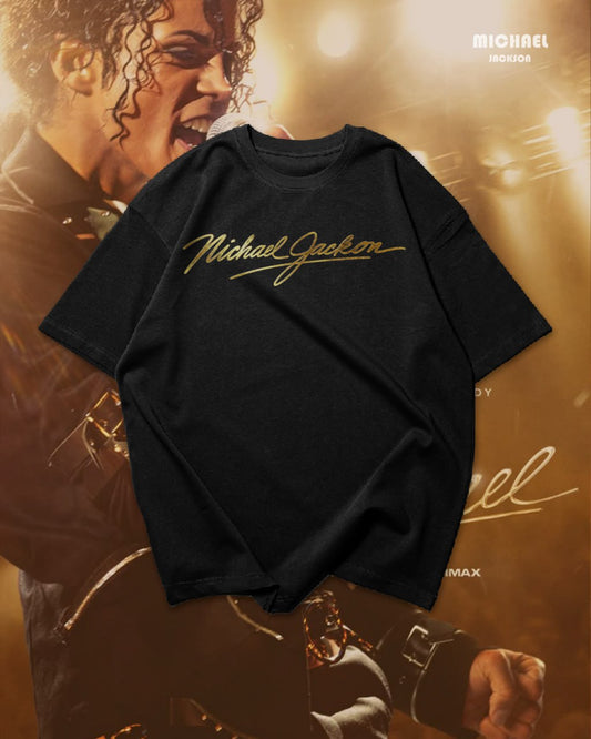 Camiseta Michael Jackson De Algodón Pesado 230g